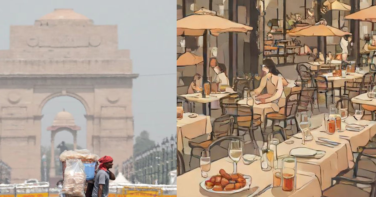 heatwave in delhi restaurants