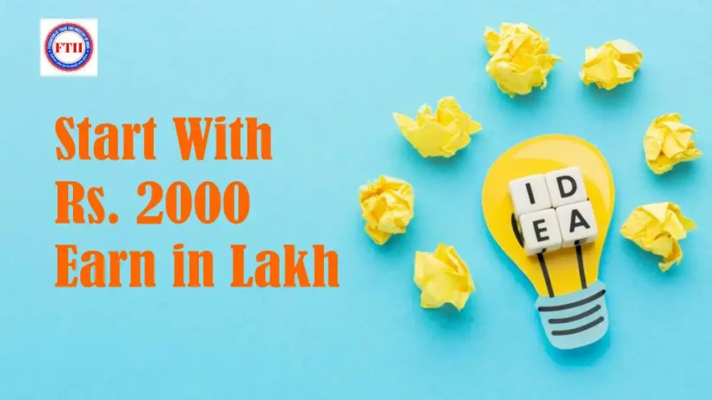 Profitable Businesses to Start with ₹2000